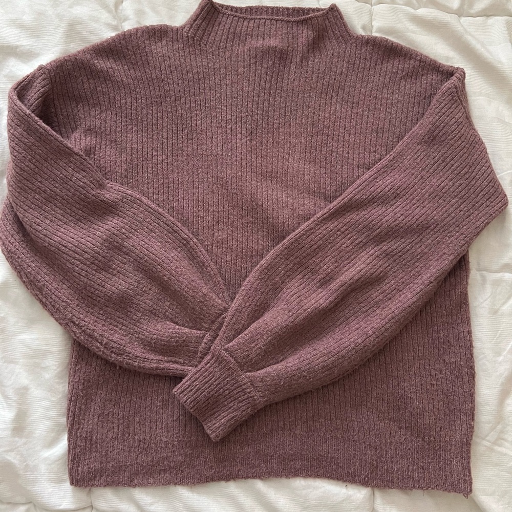XS Super Soft & Stretchy Mauve Sweater